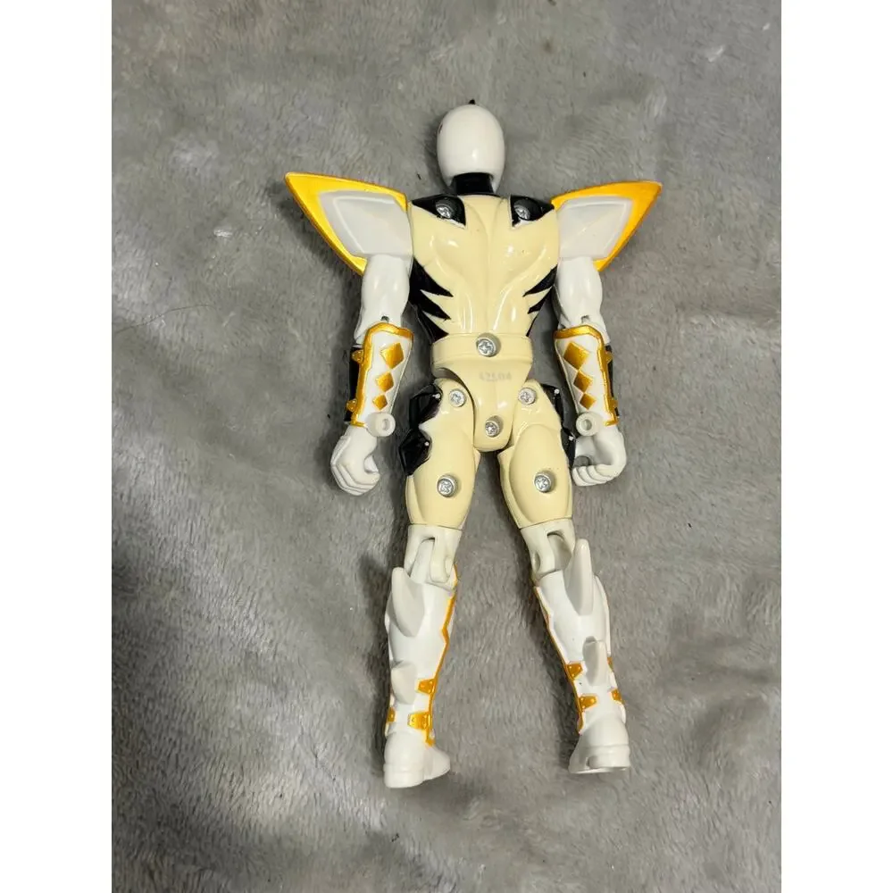 2003 Bandai Power Rangers Dino Thunder White Ranger 5.5